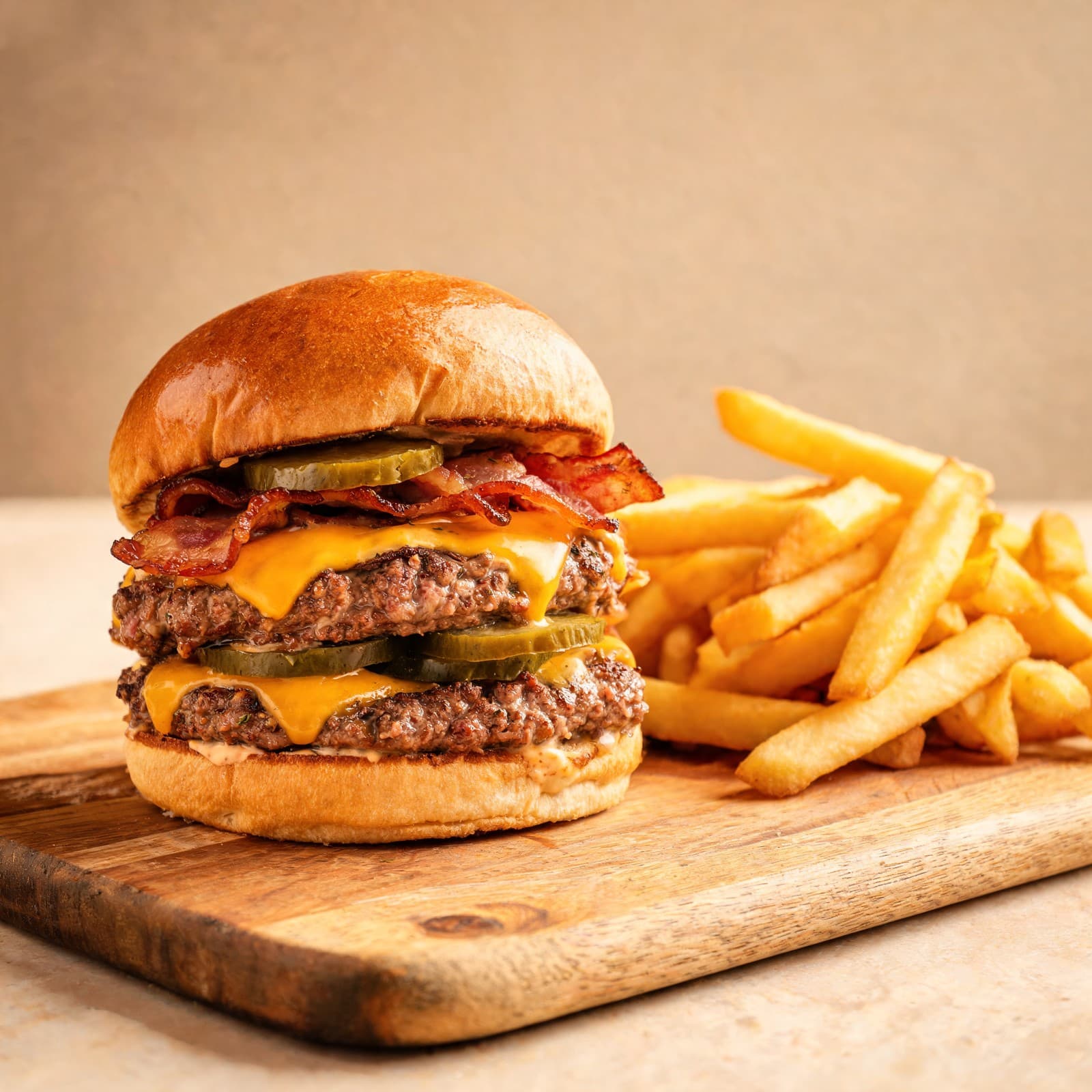 Hamburguesa doble
